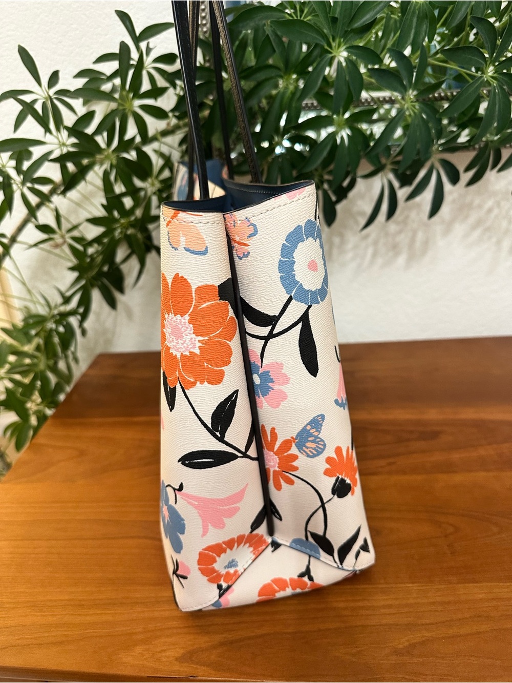 Kate Spade Floral Garden All Day Large Tote Bag - Picture 2 of 6